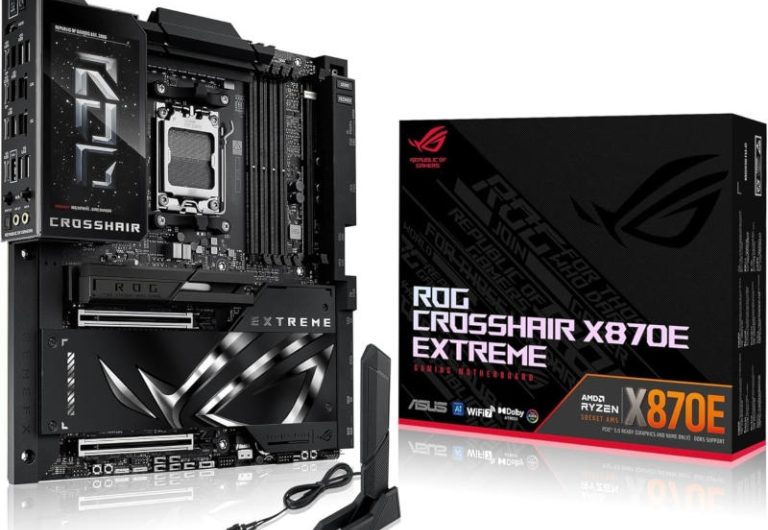 Asus представила свою лучшую материнскую плату для Ryzen 9000 за $1400 — ROG Crosshair X870E Extreme с испарительной камерой для SSD