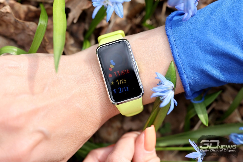 Фитнес-браслет HUAWEI Band 10: настоящий металл