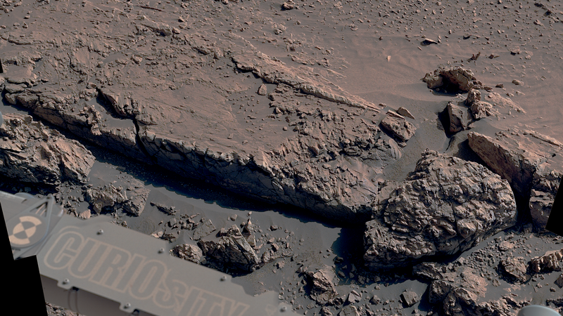 Ровер Curiosity обнаружил на Марсе коробочные структуры — возможные следы древних грунтовых вод